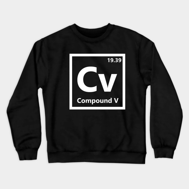 The Boys Compound V Periodic Table Element Crewneck Sweatshirt by Bigfinz